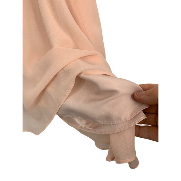 Ted Baker Fit & Flare Blush Dress Neon Floral Sleeveless Chiffon S RX10449 - Picture 7 of 9